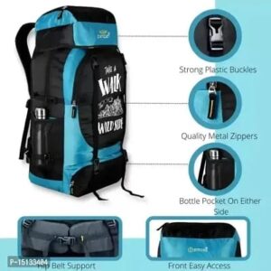 Teal Blue Tracking Breathable Mesh Fabric Backpack