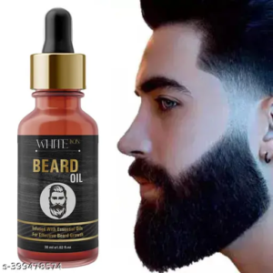 White Don Beard Growth Oil – 30ml – More Beard Growth, With Redensyl, 8 Natural Oils including Jojoba Oil, Vitamin E, Nourishment & Strengthening, No Harmful Chemicals