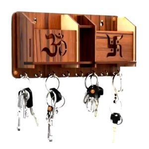 New Om Swastik key holder for home and office decor