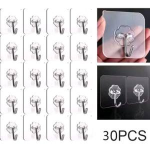 Waterproof Stick On Adhesive Stronger Plastic – 30 pcs