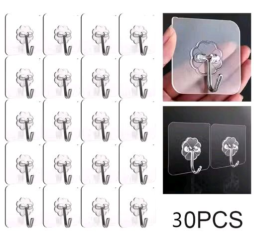 Waterproof Stick On Adhesive Stronger Plastic - 30 pcs